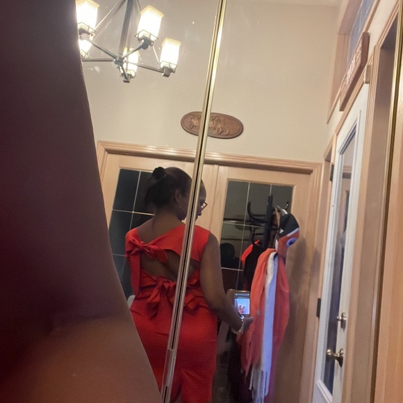 Unique sexy red dress for date night etc. Donโt let this beauty pass you by ๐ - Picture 6 of 7